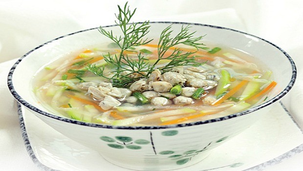 gourd mussel soup