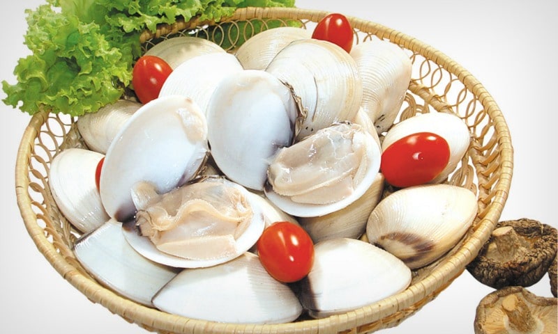 Vietnamese clam porridge