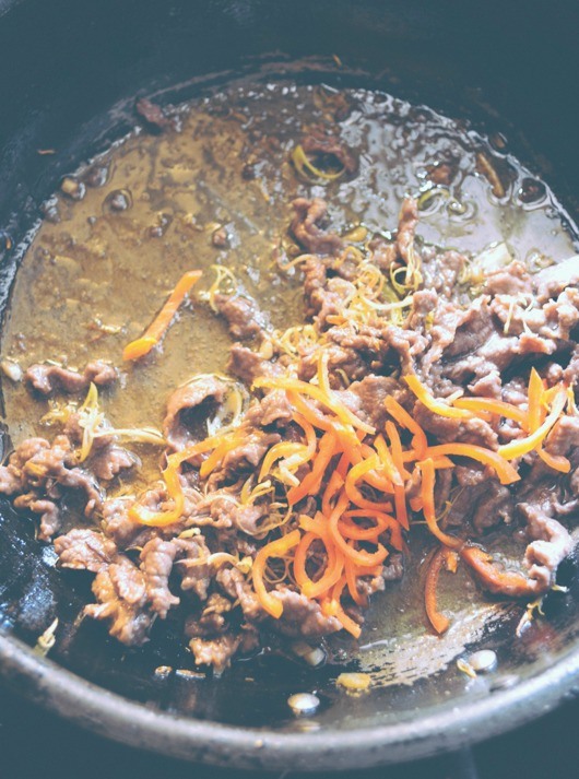 Stir-Fried Beef With Citronella