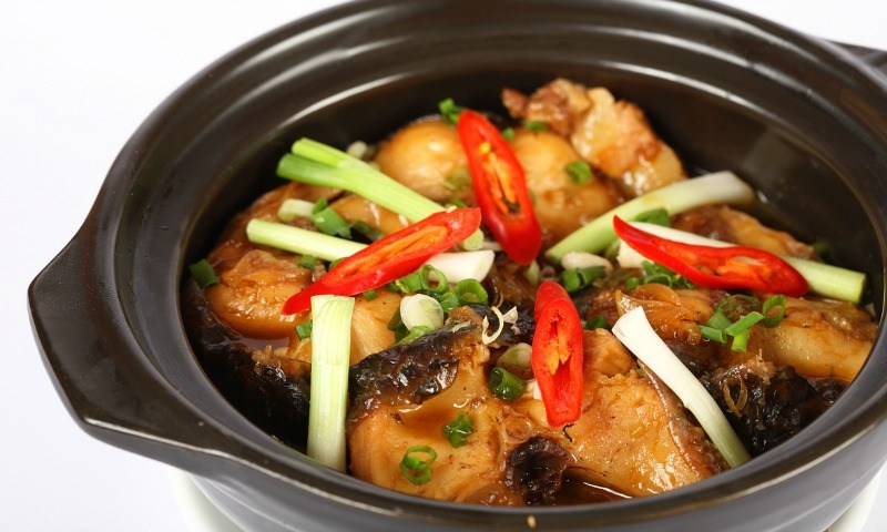 Vietnamese Caramelized And Braised Catfish