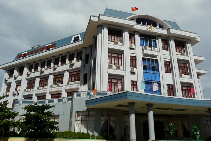 thien cam beach - trade union hotel