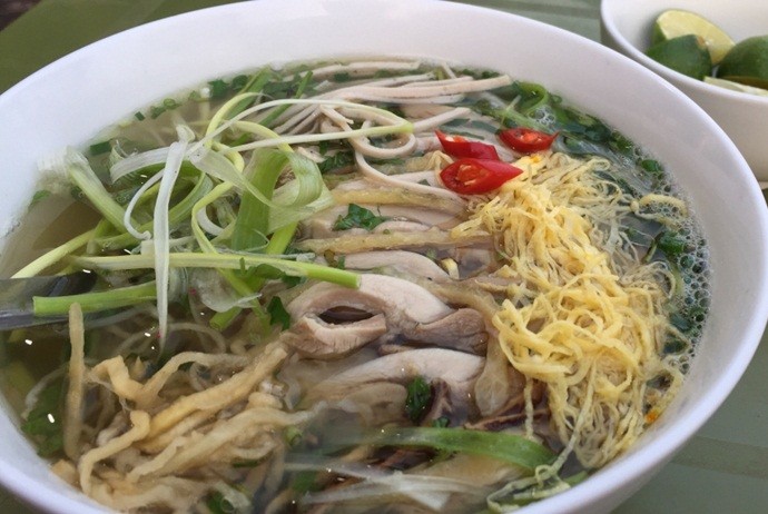 vietnamese combo vermicelli soup - bun thang thuan ly