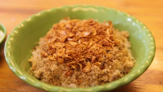 steamed sticky rice with perch - baomoi