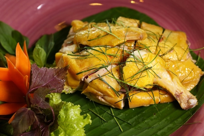 the delicious foods in tam dao - hill chicken