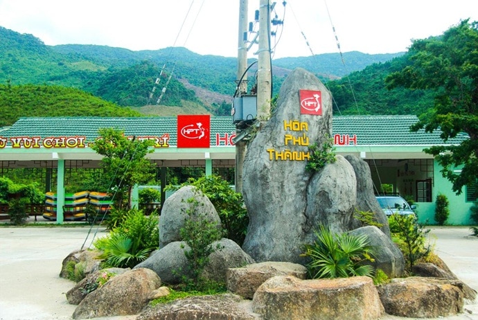 Sliding Falls & Zipline In Hoa Phu Thanh Tourist Area In Da Nang