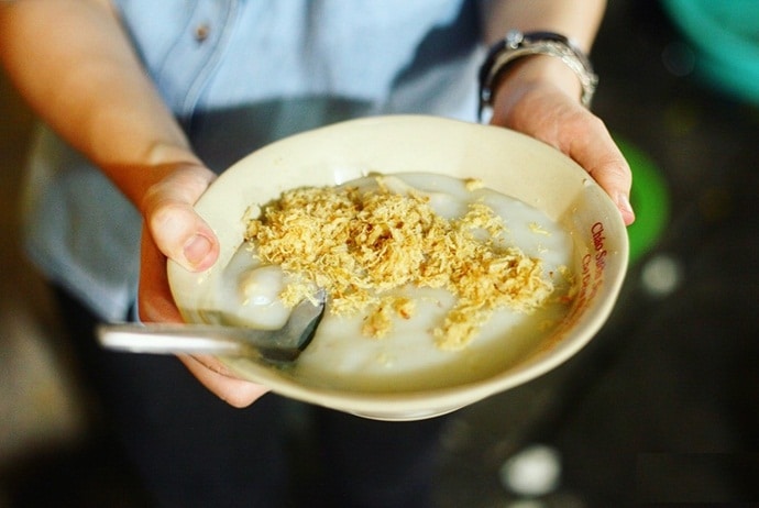 pork rib porridge - chao suon on tran xuan soan street