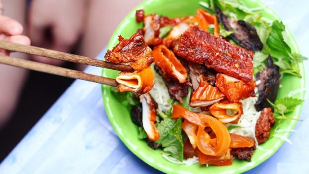 vietnamese green papaya salad with jerky