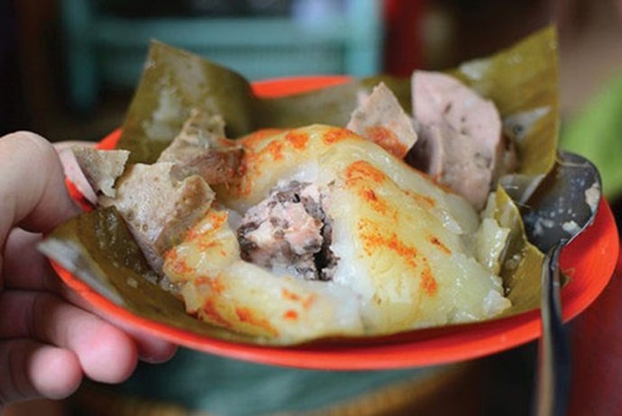 pyramidal rice dumpling - pyramidal rice dumpling on nguyen cong tru street