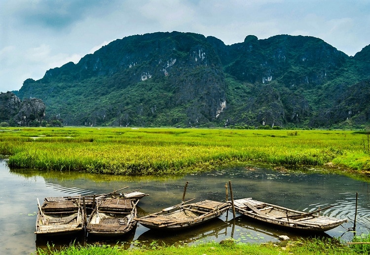 what to see in kenh ga floating village in ninh binh