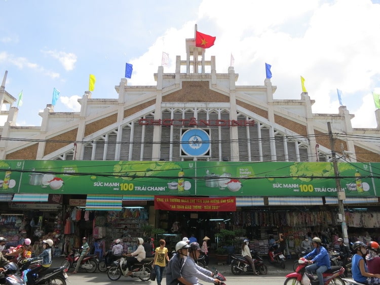 vietnam photos - markets in ho chi minh