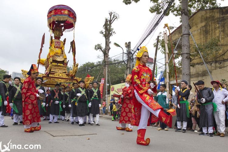 vietnam photos - trieu khuc village festival photos