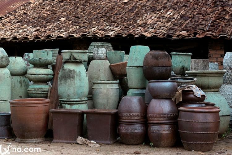 vietnam photos - tan van pottery village photos