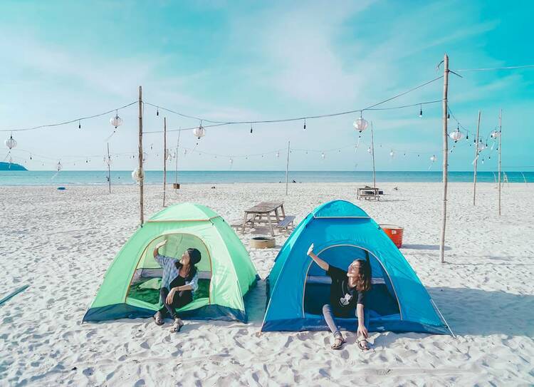 vietnam photos - canh duong beach