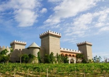 vietnam photos - red wine castle