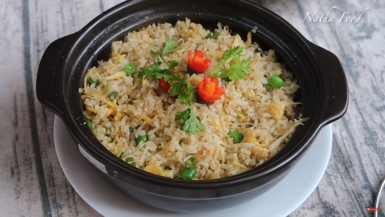 fried rice with salty fish recipe