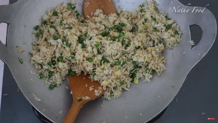 fried rice with salty fish recipe