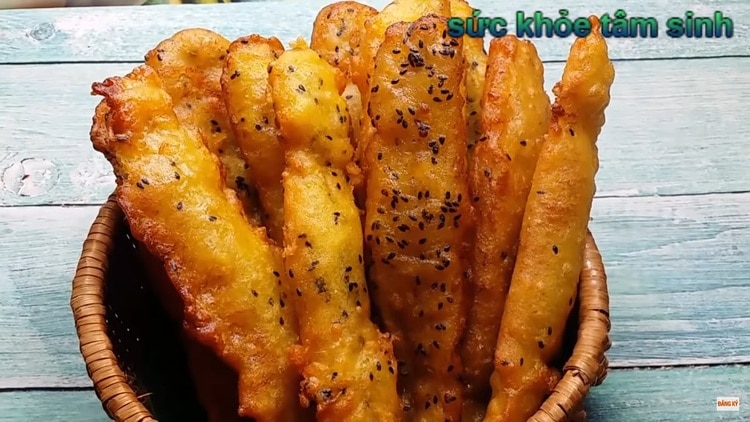 Easiest Recipe to Make Crunchy Vietnamese Fried Banana Cake