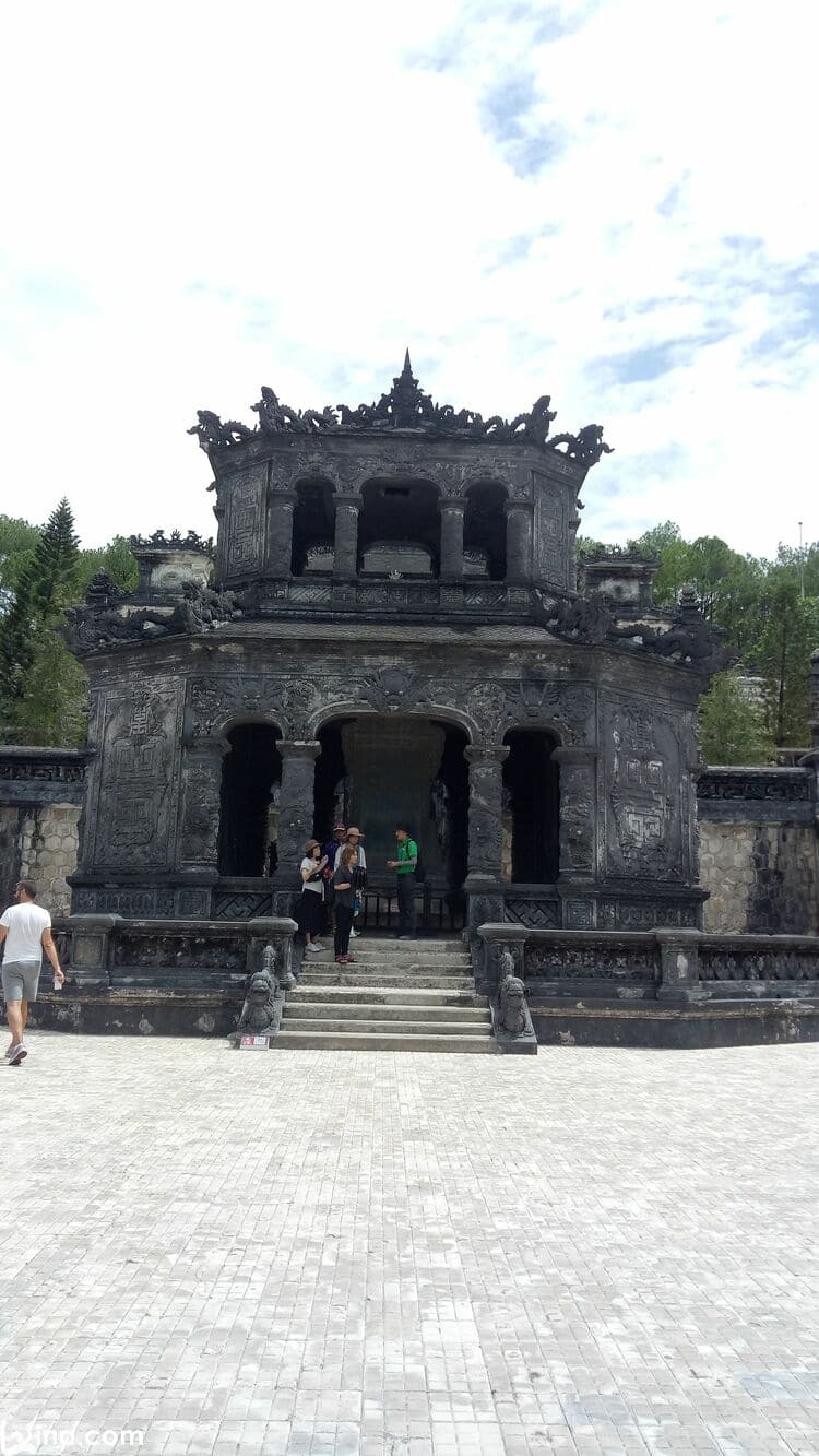 khai dinh tomb in hue