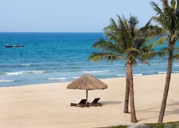 thuan an beach in vietnam