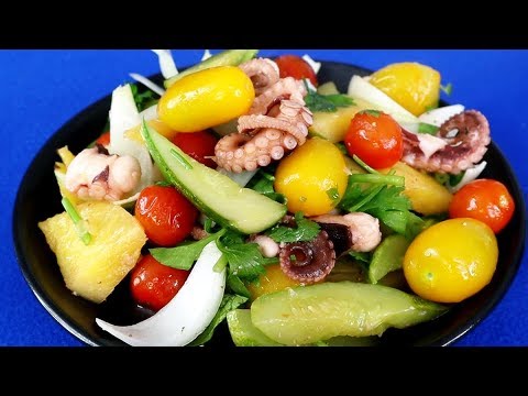 vietnamese sweet and sour octopus stir-fry recipe