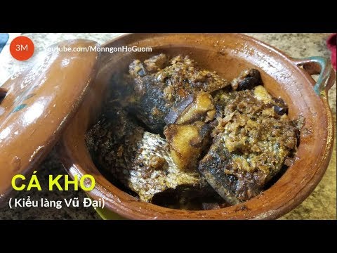 Vu Dai Village Braised Fish Recipe: Detailed Instructions