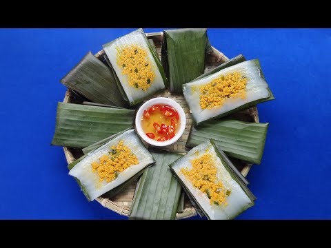 Flavourful Vietnamese Steamed Shrimp and Pork Rice Cake Recipe – How to Make at Home