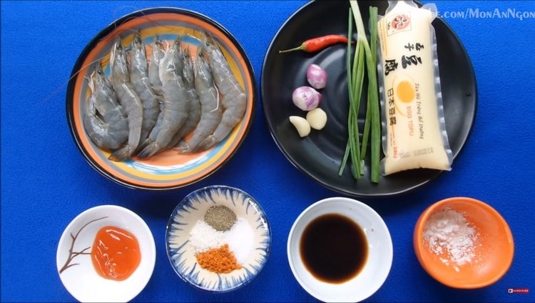 steamed egg tofu with shrimp recipe