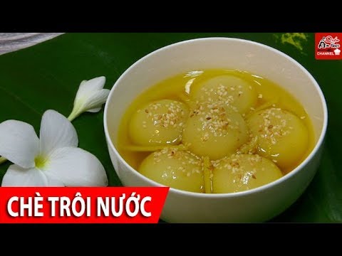 Traditional Vietnamese Floating Rice Cake Sweet Soup Recipe