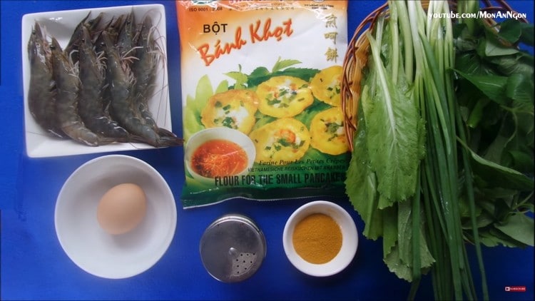 vietnamese shrimp small pancake recipe